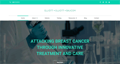 Desktop Screenshot of breastoncology.com